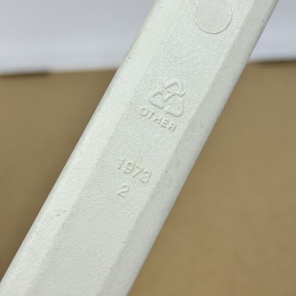 Rubbermaid White Serving Basting Solid Spoon Nylon Plastic 1973 Vintage USA - Picture 6 of 9